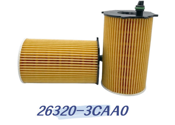 26320-3CAA0 KIA Hyundai Oil Filter Synthetic Faser-Medien-Automotor-Maschinenteile